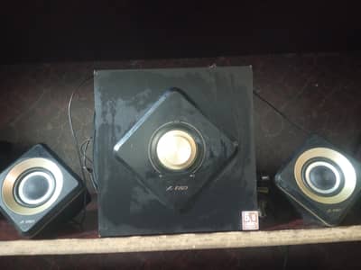 f & d woofer speaker system