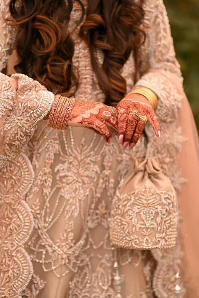 Heavy Bridal Walima Lehenga – Used Once | Excellent Condition