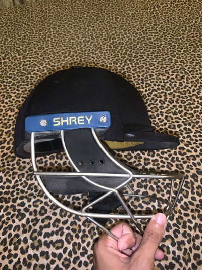 Shrey Air Master Class 2.0 Stainless Steel Cricket Helmet Black Colour