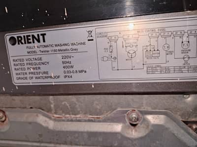 orient fully automatic washing 10 kg