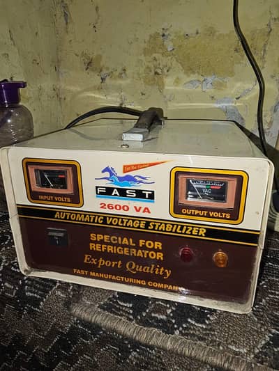 refrigerator 2600 va stabilizer for sale