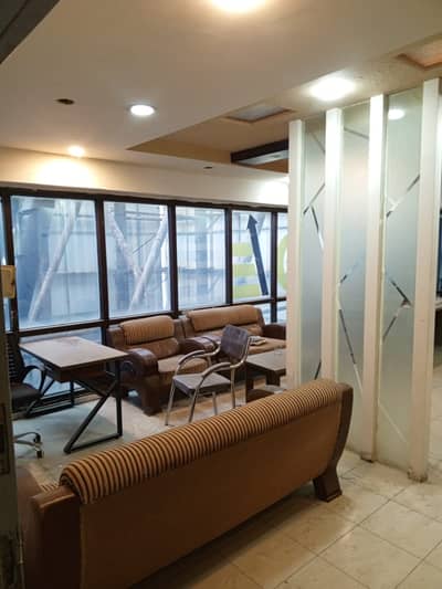 Furnished office 590 sq. ft for rent at ideal location of Gulberg