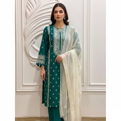 Cotton suit 3p
