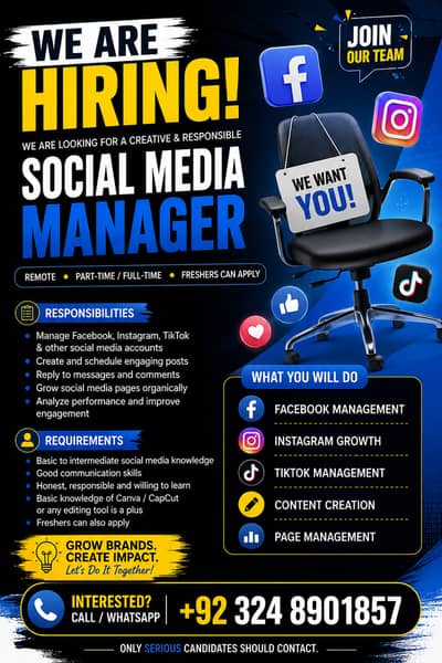 Social media manager