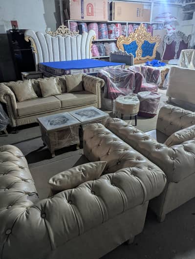Luxury Chester Sofa Set | Brand New | Premium Quality | 700000