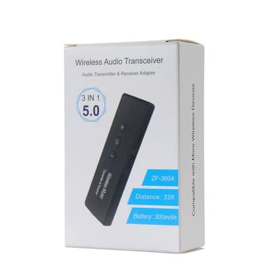 Rechargeable Bluetooth Transmitter for TV, Bluetooth Audio Receiver