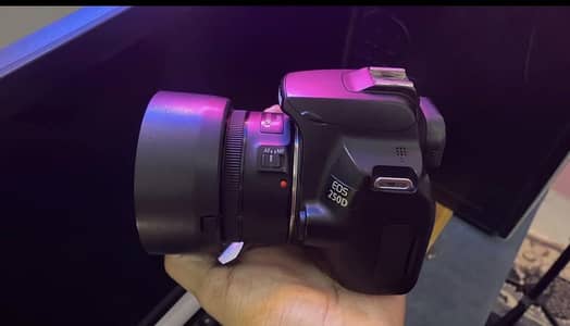 DSLR Canon 250D For Sale 10/10 With Complete Accessories