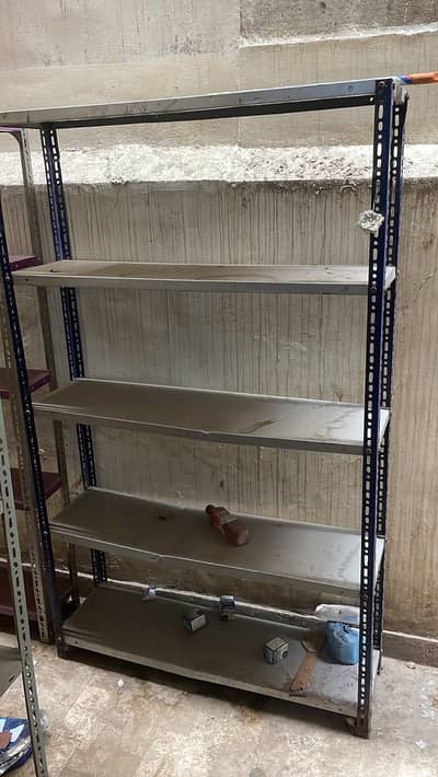 Iron Racks 6 Ft By 1 Ft Iran Racks New Condition Shelves Office Racks