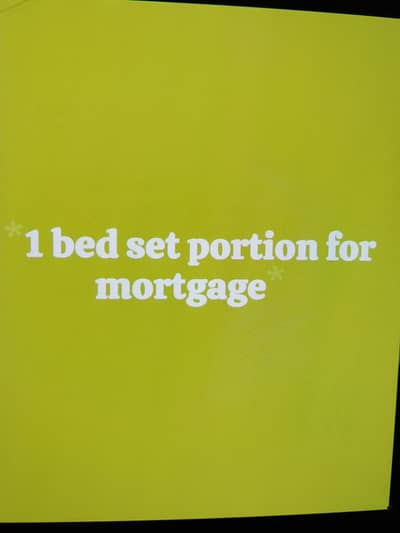 1 Bed Set for Mortgage
