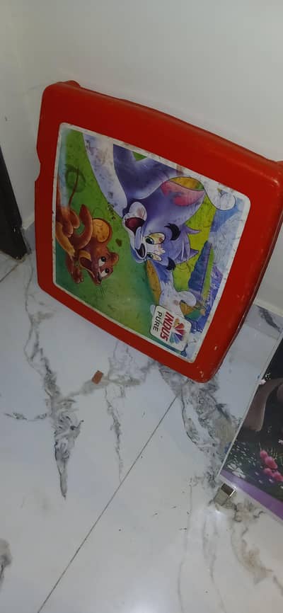 kids walker. . cart. . and baby table. 2 chair
