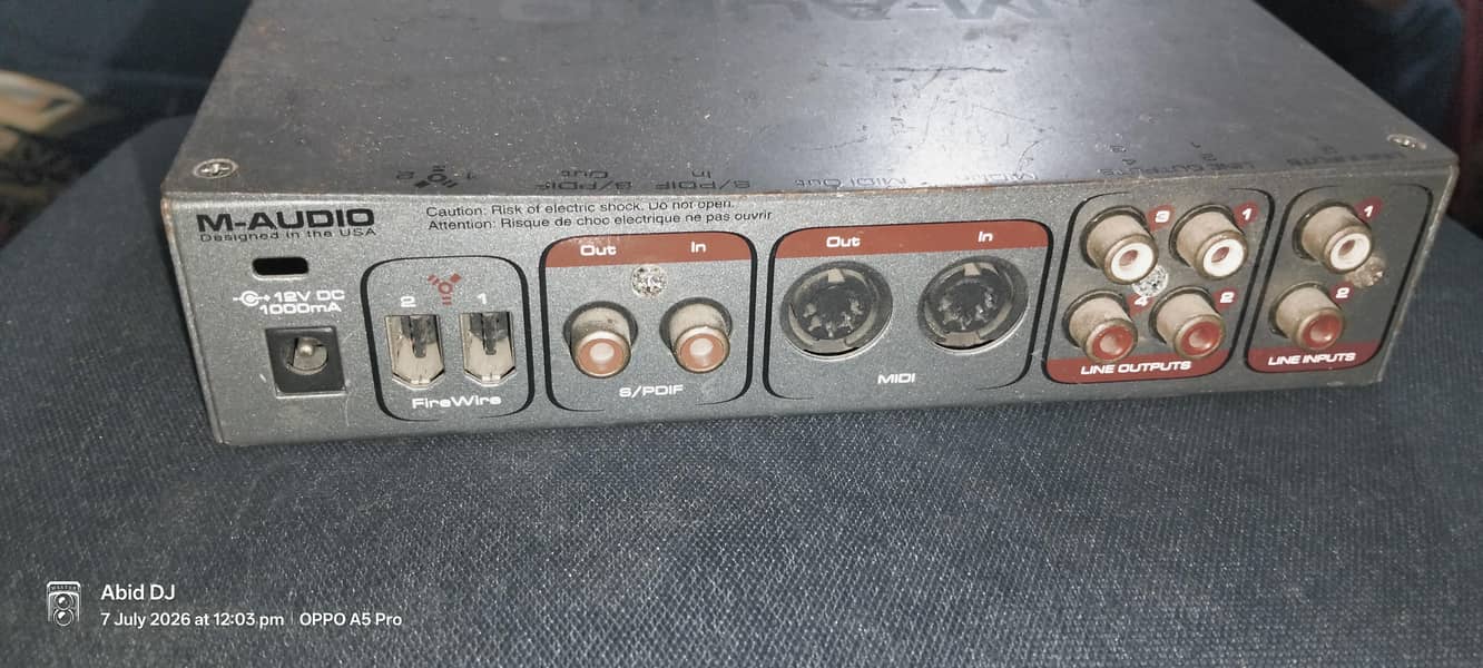 M-Audio FireWire Audio Interface 2