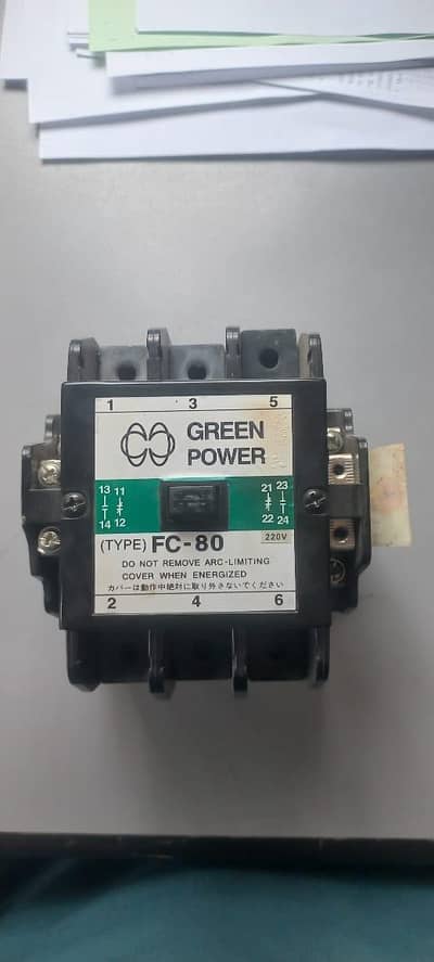 Green Power FC-80 contactor/Green Power FC-85 contactor