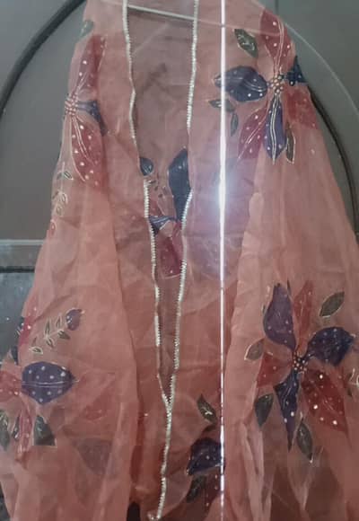 fabric paint dupatta