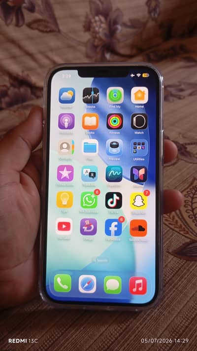 iPhone 12 Pro Max 128GB total Geniun 93% B. H