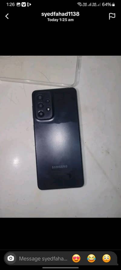 Samsung Mobile A33 5G exchange possible