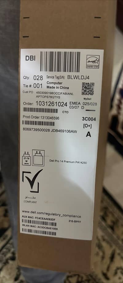Dell pro 14 premium PA14250