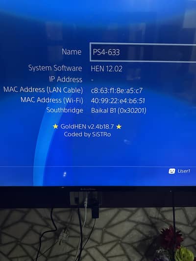 Sony PlayStation 4 slim white jailbreak 12.02