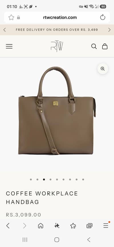 workplace handbag