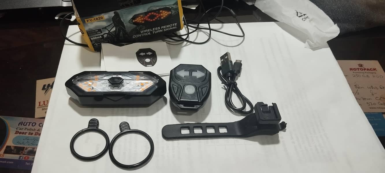 cycle wireless indicators rechargeable 1