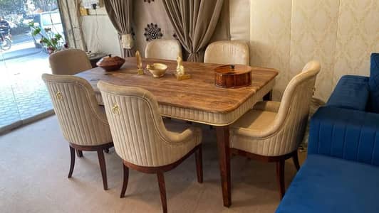 6 seter dinning table set