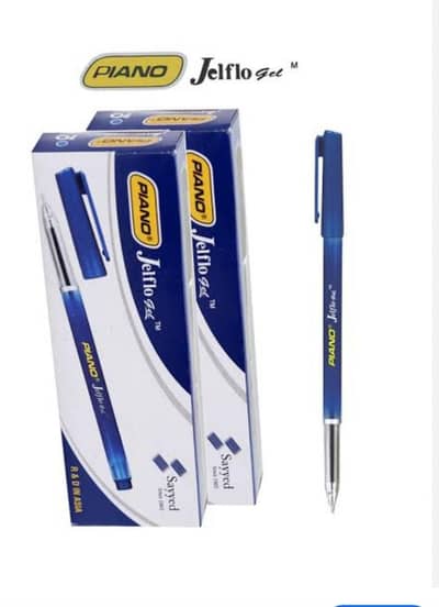 piano gel flow ball pen 300 rupees ka box and 30 rupees per rupees