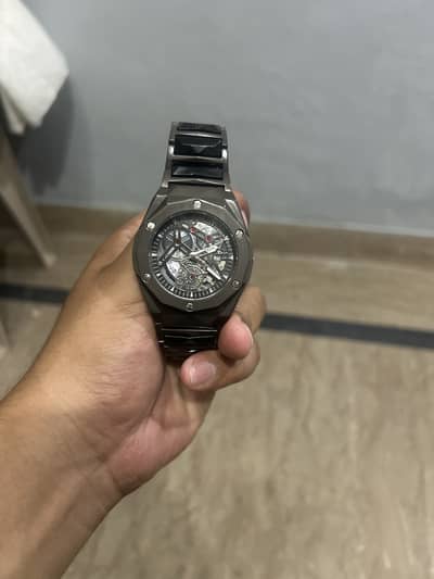 Hublot black spider watch