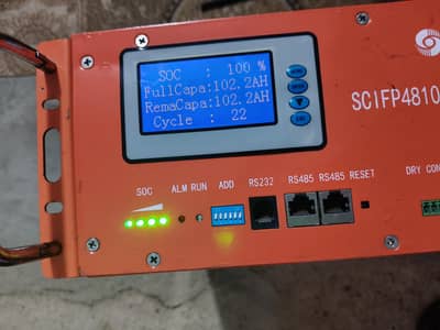 Sacred sun 48v 100 Ampare lithium battery  like brand new latest model