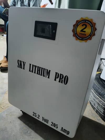 24 volt 200 ah lithium battery  with warrenty
