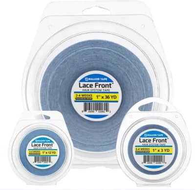 Walker Lace Front Hair $ystem Tape Roll 12 blue 12 Yard  Double Sided