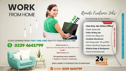 Online Jobs || Data Entry Job || Assignment Job || Part Time Jobs