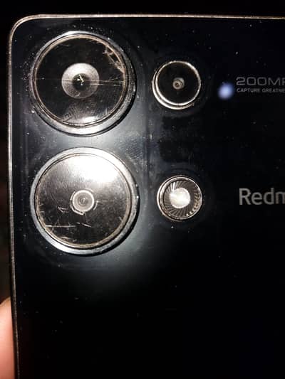 Xiaomi Redmi Note 13 Pro 8GB 256GB With Box Back camera Ka glass crack