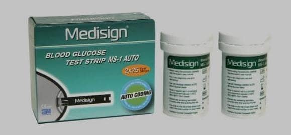 MEDISGN GULCO METER AND MEDISGN SUGER STRIPS