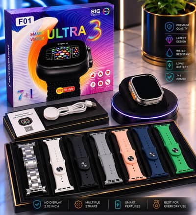 Premium F01 Ultra Smart Watch