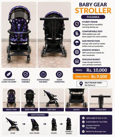 branded:xplory stroller or baby gear
