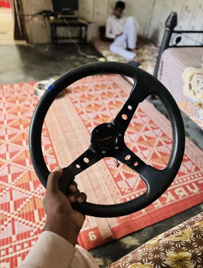 Momo original steering wheel