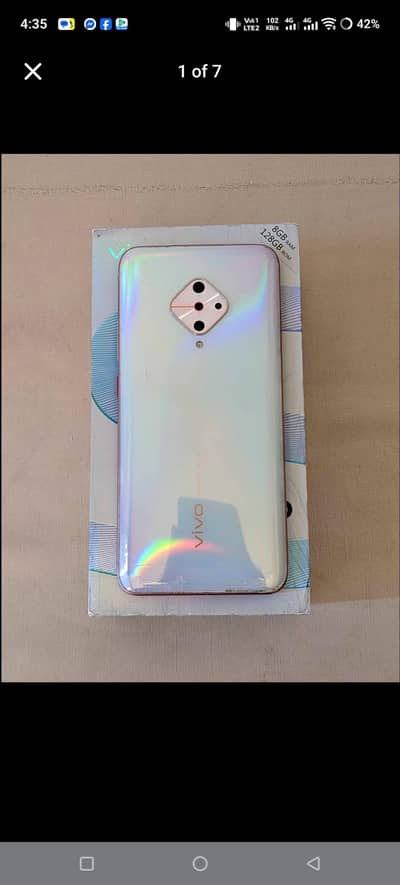 Vivo S1 Pro 8/128 GB official pta approved complete box