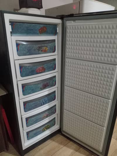 Dawlance Vertical Freezer DC Inverter Glass door