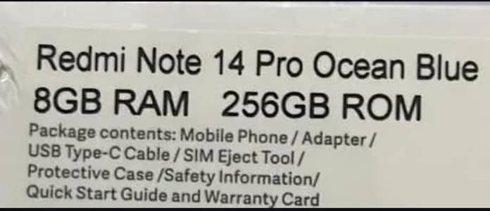 Xiaomi Redmi Note 14 Pro