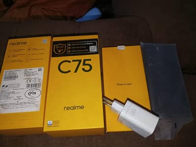 Realme C75 black  strom