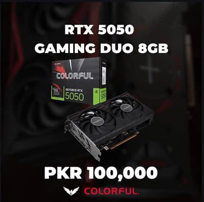 Colorful Rtx ,5050 8gb, 5060Ti 8gb , 5080 16gb