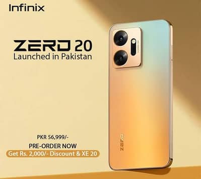 Infinix Zero 20 Official with box 8gb 256Gb