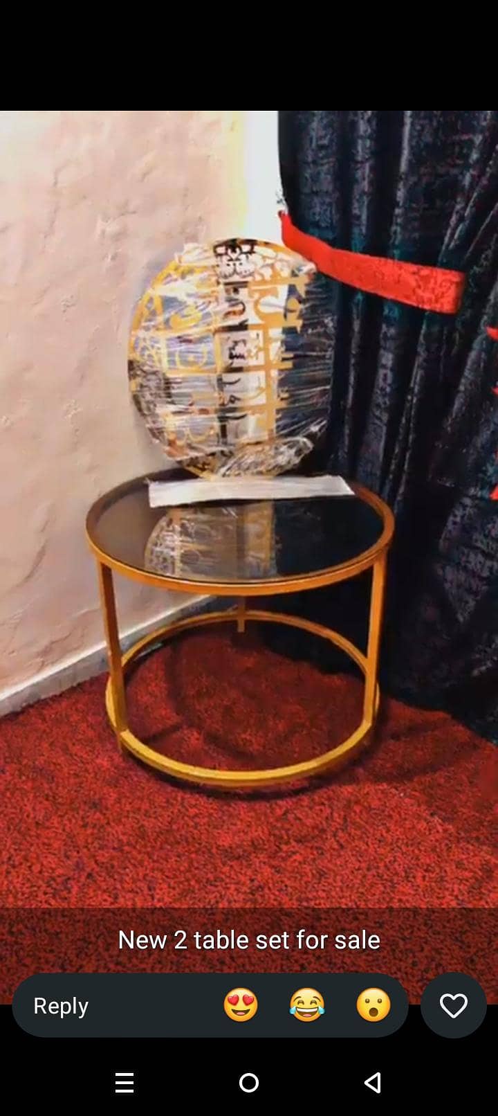 Golden table 0