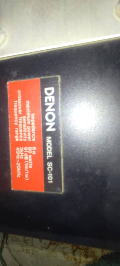 Denon speakers