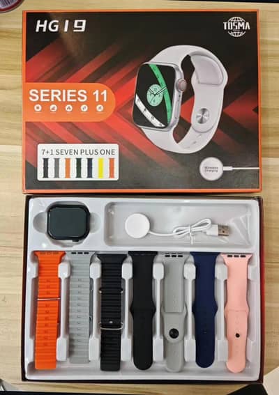 HG19 Series 11 Smart Watch - 7 IN 1