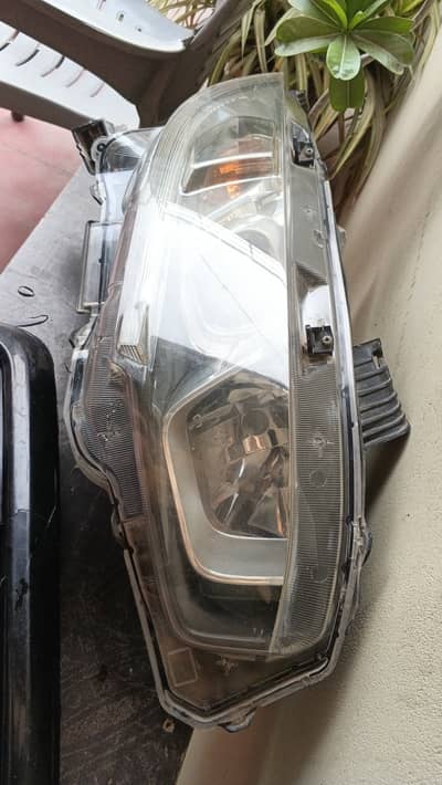 Civic X head lights
