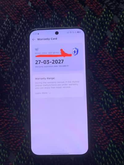 Infinix Hot 60 Pro all ok 9 month warranty available