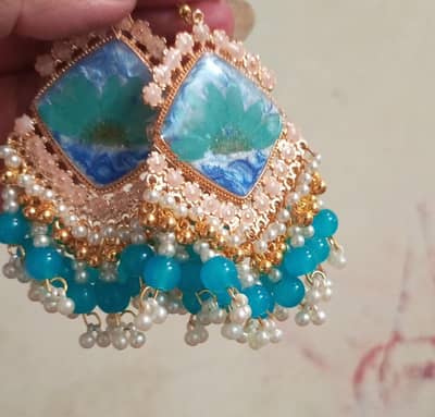 Resin earrings