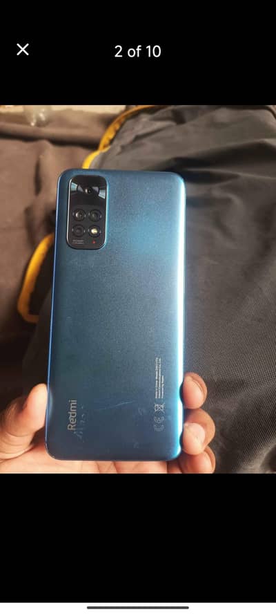 Xiaomi Redmi Note 11 6 128 only box no charger pta approved han