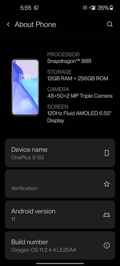 One Plus 9 5G Exchange Possible