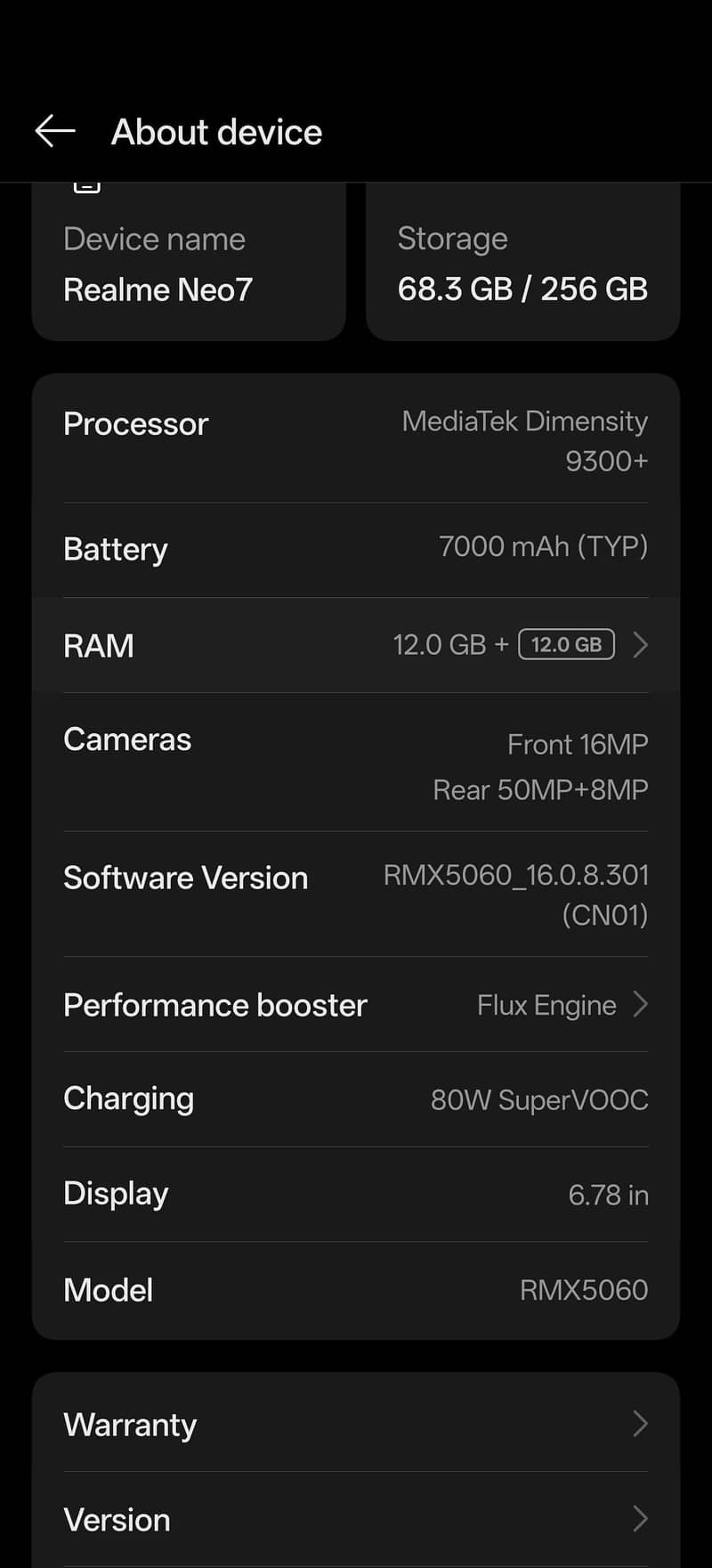 Realme Neo7 1